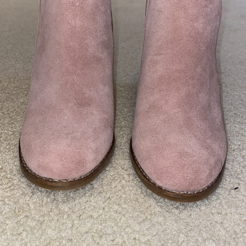 Lucky Brand Dusty Pink Booties - Picture 4 of 4